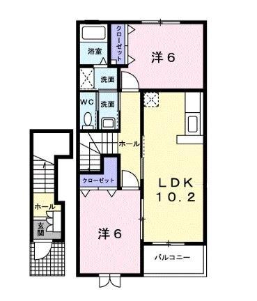 サニーグリーンC 間取り図画像