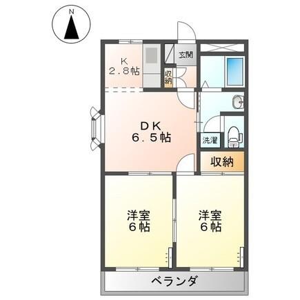 サンライズ１番館 間取り図画像