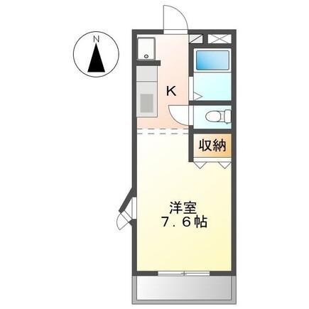 グリーンハイツ吉田 間取り図画像