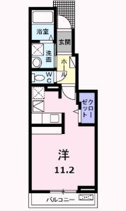シェリール B 間取り図画像