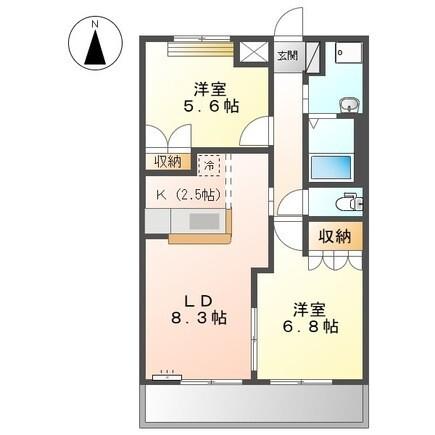 菜園〜SAIEN〜 間取り図画像