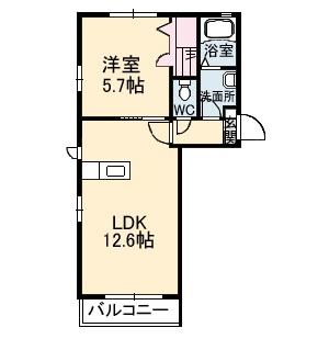ラ・パルテール関　参番館 間取り図画像