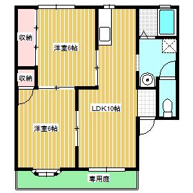 シェンブラ瀬戸　A棟 間取り図画像