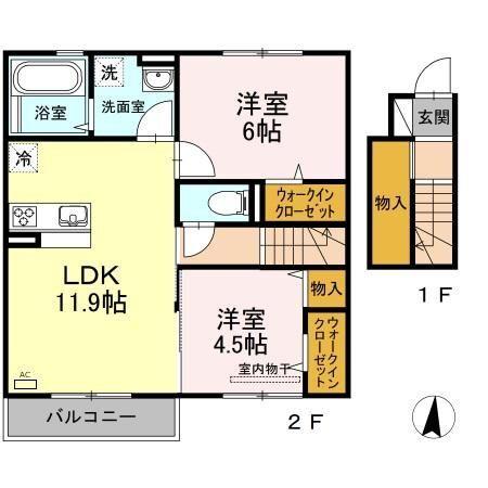 シュロスモリオ 間取り図画像