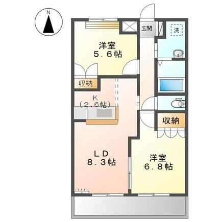 菜園〜SAIEN〜 間取り図画像