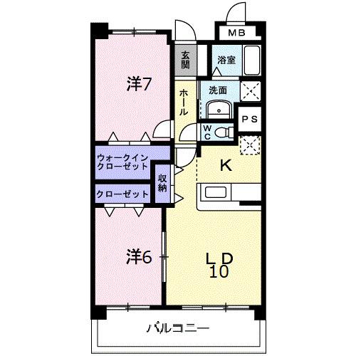 サン・フィールド（403） 間取り図画像