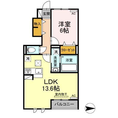 ルヴァン ドゥ ソレイユ（102） 間取り図画像