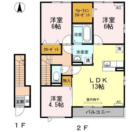  間取り図写真