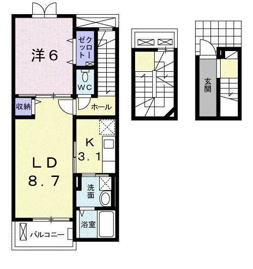  間取り図写真