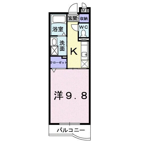 ハーモニー　２１（305） 間取り図画像