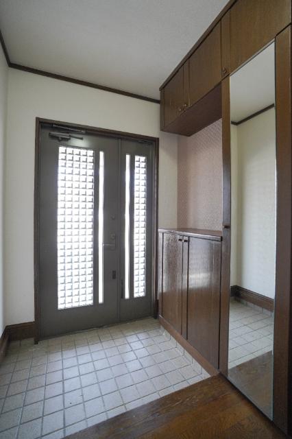 長船平屋 玄関