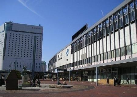 岡山駅：1200m