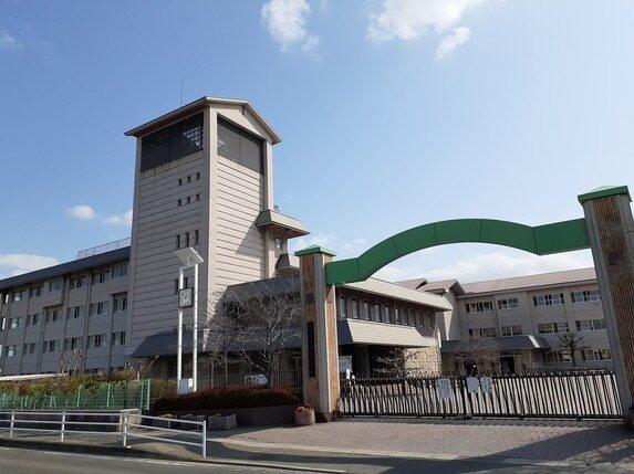岡山市立御南小学校：500m