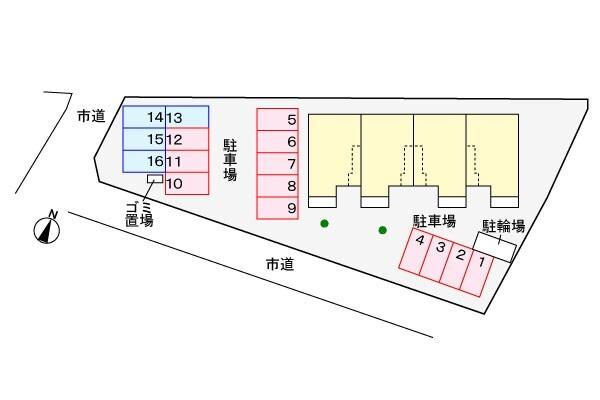 サンフォレスト 駐車場