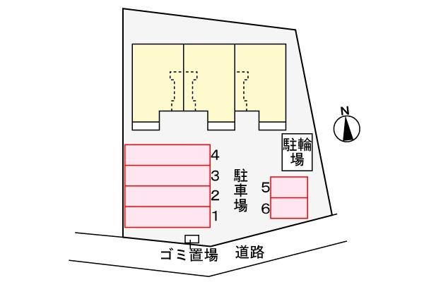 サワディ和気 駐車場