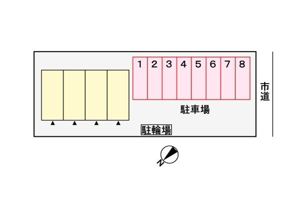 グランツＡ 駐車場