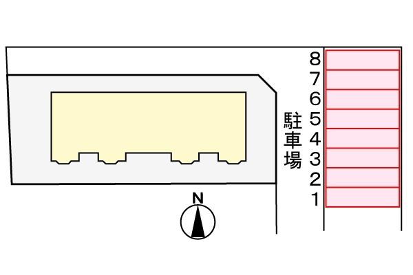 クリスタルC 駐車場