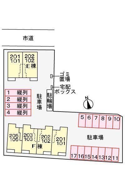 リップルガーデン　Ｆ 駐車場