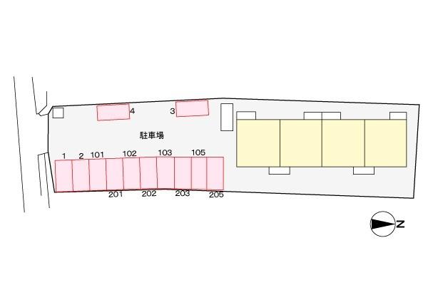 メゾン横山 駐車場