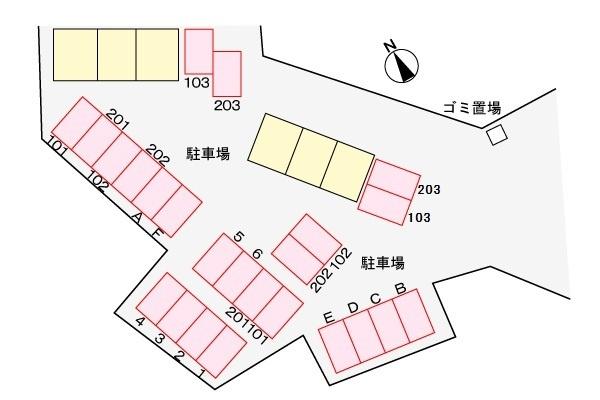 アルモニー 駐車場