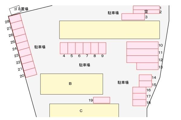 カーサ　B 駐車場