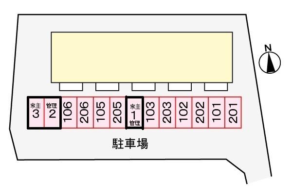 シエヌー 駐車場