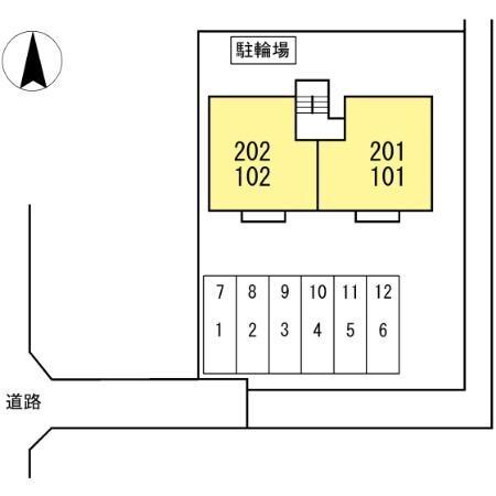 エステート竹内 駐車場
