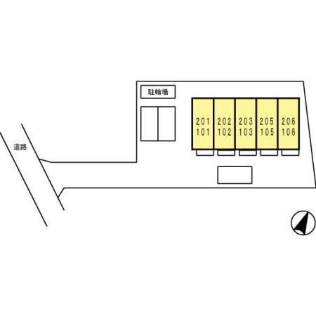 サンハイツＡＳＡ 駐車場