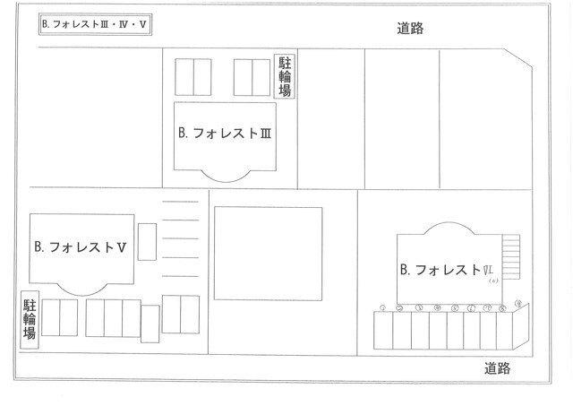 Ｂ・フォレストⅥ 駐車場