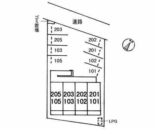 ゆうハイツ 駐車場