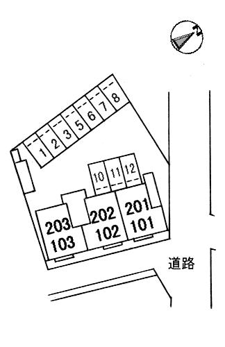 フレグランス邑久郷 駐車場