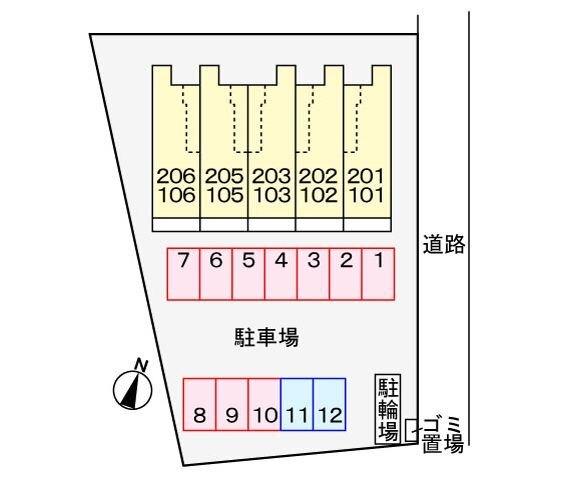 オフショアⅢ 駐車場