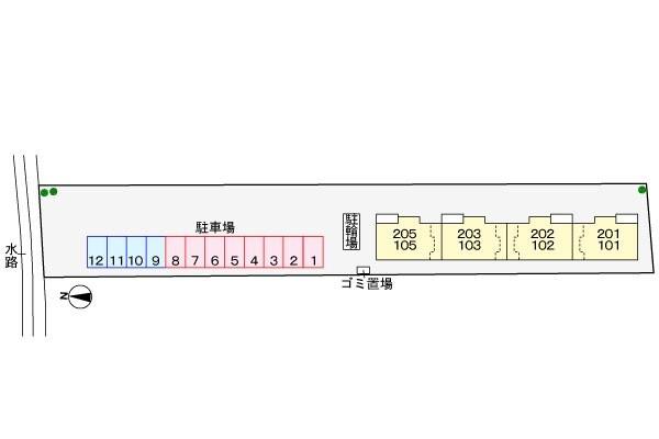 アルバーダ 駐車場