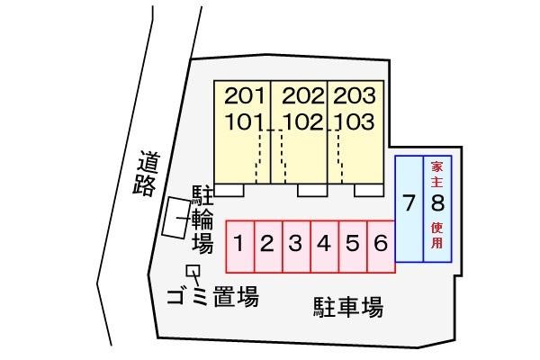 サンリット・ヒル 駐車場
