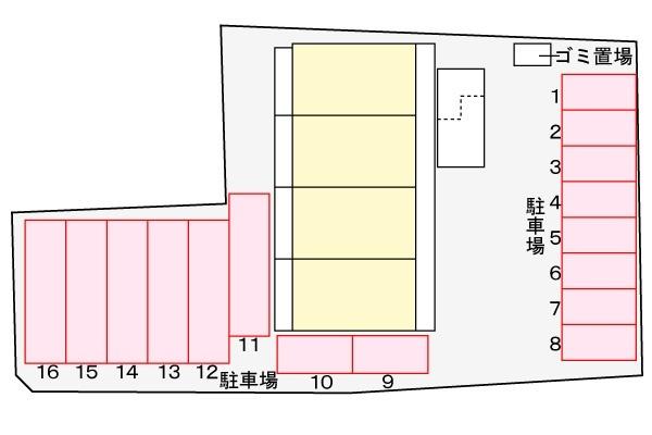 スカイマンション 駐車場