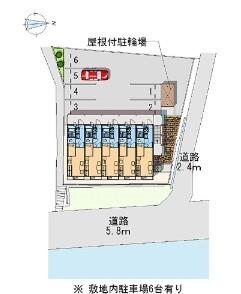 レオパレス金岡東町 駐車場