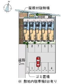 レオパレスSeto 駐車場