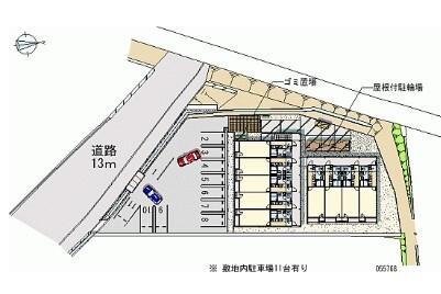 クレイノレガーレ長船 駐車場