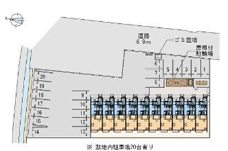 レオネクストパレス市場 駐車場