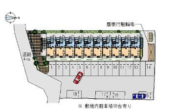 レオパレス祇園 駐車場