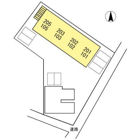 ドミール山川 駐車場