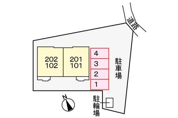 ガーデンハイツ 駐車場