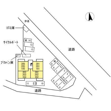 エマーブル・Ｍ’ｓ 駐車場