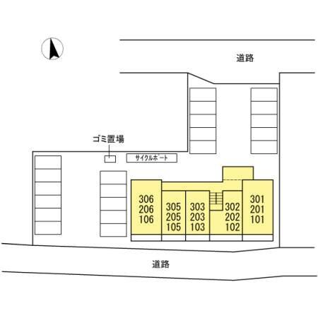 ルシエール 駐車場