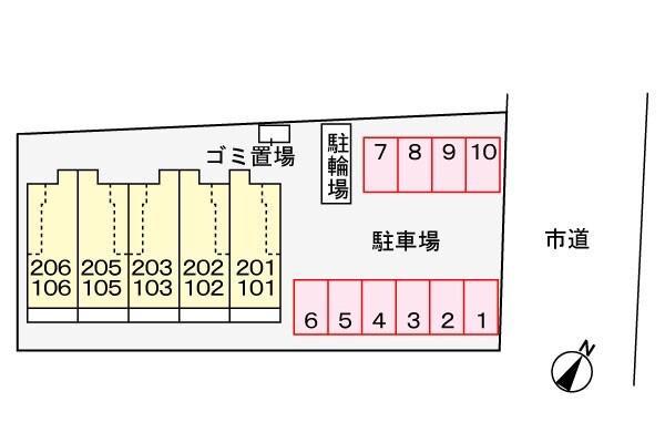 ベラ・ルーチェⅡ 駐車場