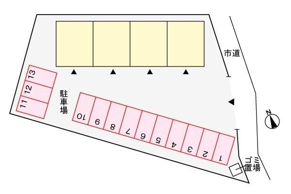 サニーグリーンC 駐車場