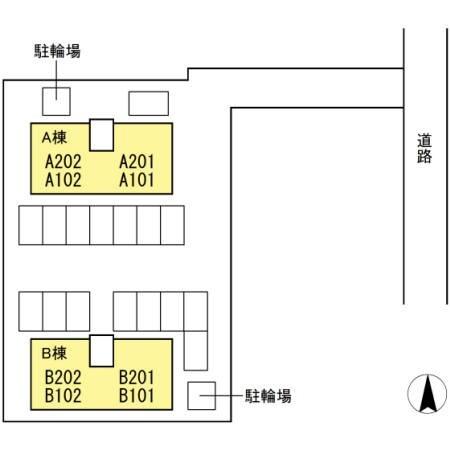 グリーンコート　Ｂ棟 駐車場