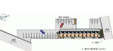 レオパレスバロン 駐車場