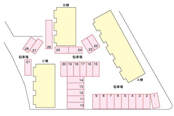 シティハイツ妹尾C 駐車場