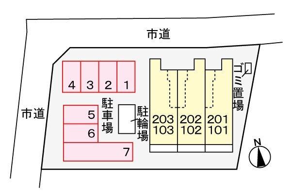 アラマート 駐車場
